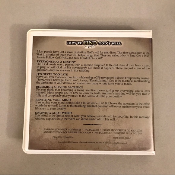 Andrew Wommack How To Find & Fulfill God’s Will 10 DVDs Christian Faith 2010 - Picture 5 of 14